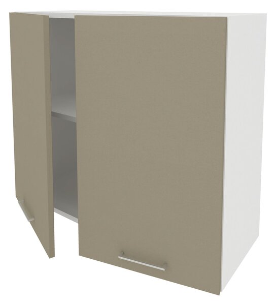 Corp haaus Lecce, 2 Usi, Taupe/Alb, 80 x 30 x 65 cm