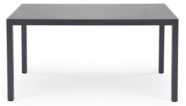 Masă de exterior Houston 2141, Gri, Antracit, Metal, 75x90x150cm, 29.5 kg