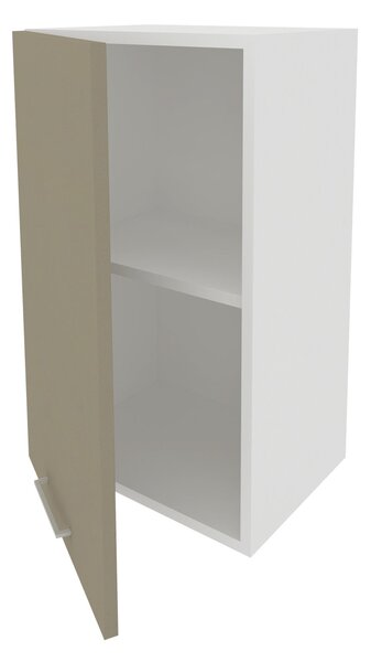 Corp haaus Lecce, 1 Usa, Taupe/Alb, 40 x 30 x 65 cm