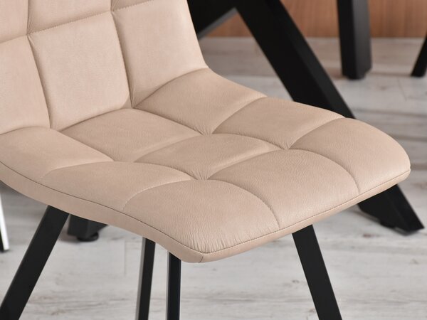 Scaun Luigo (bej + negru). Promo -13%. 1111119