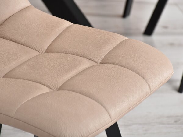 Scaun Luigo (bej + negru). Promo -13%. 1111119