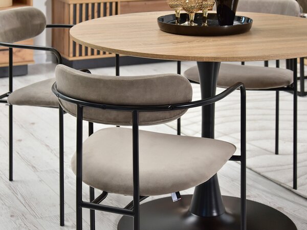 Scaun Magnus (bej + negru). Promo -12%. 1111140