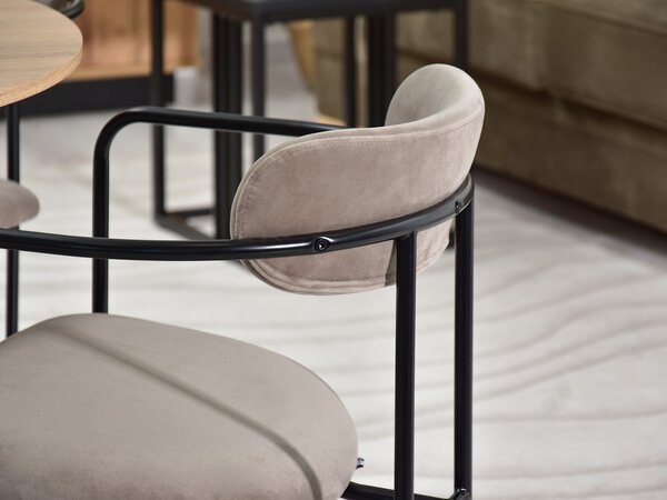 Scaun Magnus (bej + negru). Promo -12%. 1111140