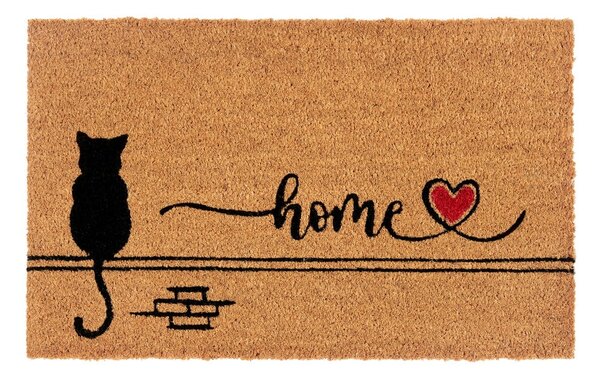 Covoraș de intrare din fibre de nucă de cocos 40x70 cm Kitty Home – Hanse Home