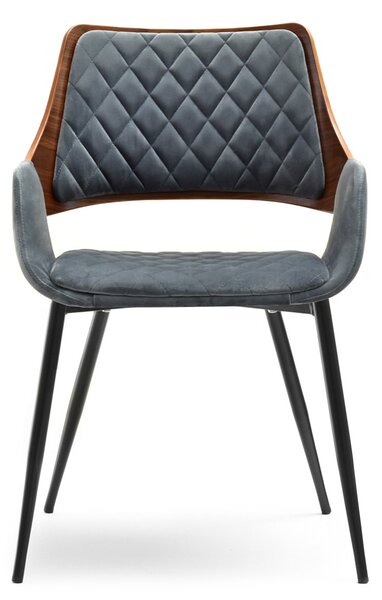 Scaun Morgana (gri + negru). Promo -14%. 1111198
