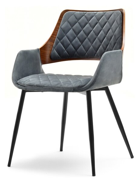 Scaun Morgana (gri + negru). Promo -14%. 1111198
