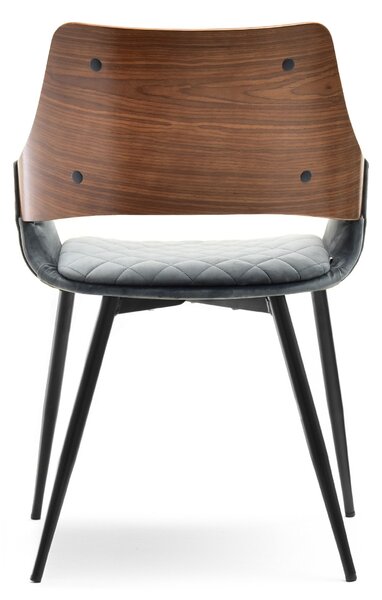 Scaun Morgana (gri + negru). Promo -14%. 1111198