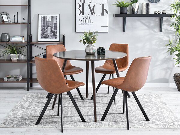 Scaun Petra (maro + negru). Promo -11%. 1111238