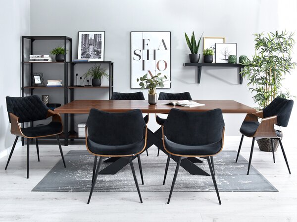 Scaun Rolf K (nuc închis + negru). Promo -14%. 1111255