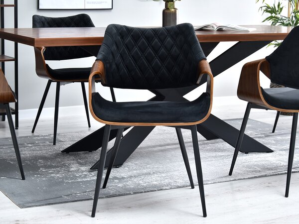 Scaun Rolf K (nuc închis + negru). Promo -14%. 1111255