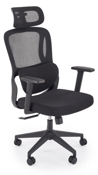 Scaun de birou Houston 2158, Negru, 121x67x70cm, 16 kg