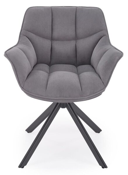 Scaun Houston 2155, Gri, Negru, 79x65x64cm, 10.8 kg