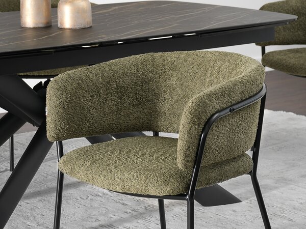 Scaun Sorento (verde + negru). Promo -14%. 1111278