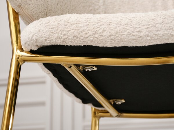 Scaun Sorento (crem + auriu). Promo -13%. 1111277