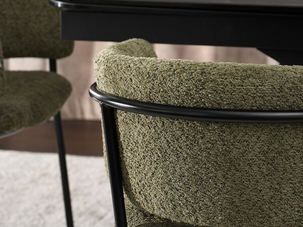 Scaun Sorento (verde + negru). Promo -14%. 1111278