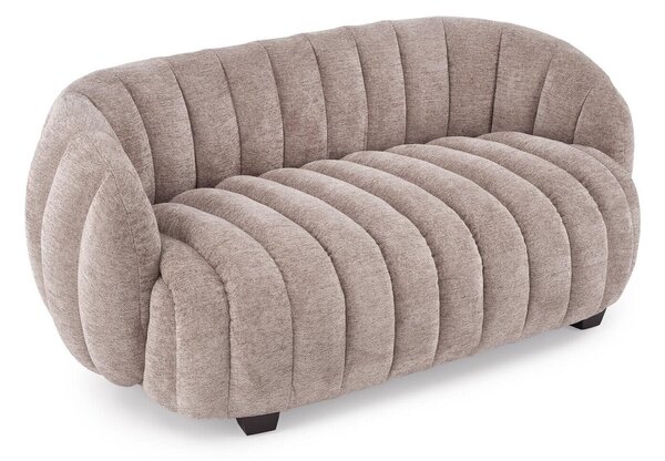 Canapea Houston 2167, Numărul de locuri: 2, Bej, 140x80x70cm, 37.5 kg, Tapiterie, Picioare: Lemn
