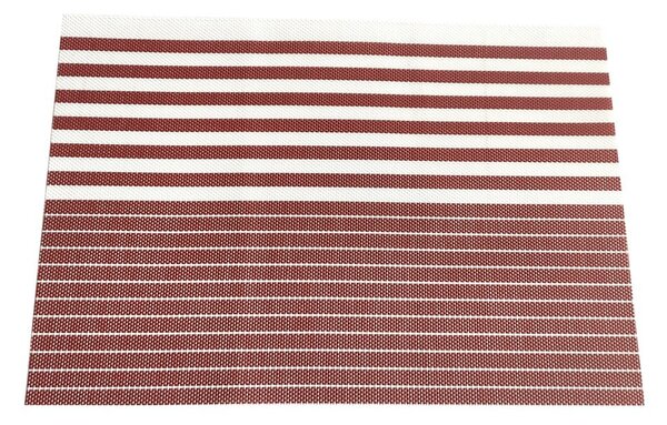 Suporturi pentru farfurii 2 buc. din plastic 30x45 cm Stripe – JAHU collections