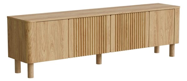 Comodă TV Houston 2170, Hickory stejar, MDF, PAL laminat, 55x190x40cm, 39.5 kg, Lemn: Fag