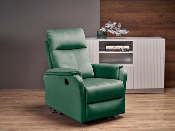 Fotoliu recliner Houston 2081, Tapiterie, 81x77x88cm, 32.5 kg
