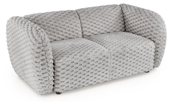 Canapea Houston 2178, Numărul de locuri: 2, Gri, 170x90x72cm, 47.5 kg, Tapiterie, Picioare: Plastic