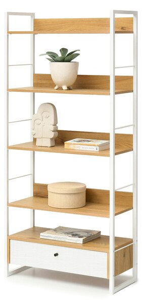 Raft Luca (stejar + alb). Promo -15%. 1111373