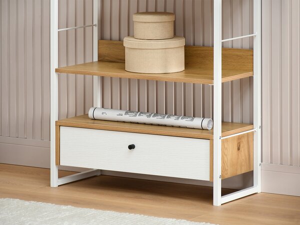 Raft Luca (stejar + alb). Promo -15%. 1111373