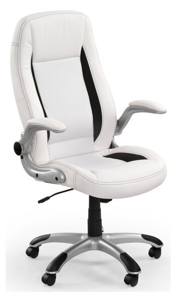 Scaun de birou Houston 569, Alb, Negru, 112x67x65cm, 17 kg