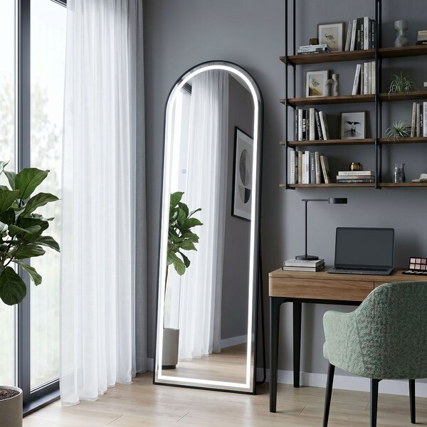 Oglindă LED Orbit 50x160cm Black
