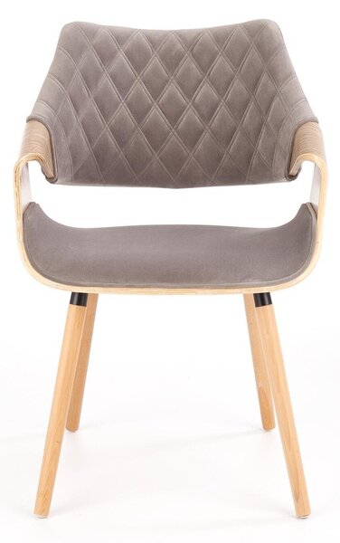 Scaun Houston 720, Maro deschis, Gri, 77x56x55cm, 9 kg