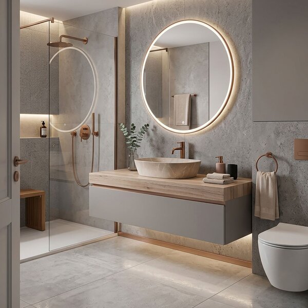 Lavoar pentru blat Rea Freja Beige