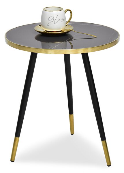 Măsuță de cafea Zoya S (grafit + negru). Promo -12%. 1111715