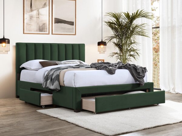 Pat Houston Fides, Verde închis, Tapiterie, 111x165x214cm, 73.8 kg, Lemn: Cauciuc