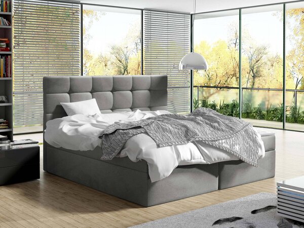 Pat boxspring Comfivo Osculum I, Tapiterie, 112x143x206cm, 112 kg