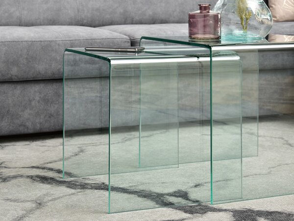Măsuță de cafea Duvo (transparent ). Promo -12%. 1111904