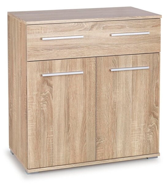 Comodă Cirveso 100, Stejar Sonoma, PAL laminat, 82x77x40cm, 28.5 kg