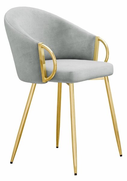 Scaun Comfivo Hilaritas XIV, Gri, Auriu, 76x54x51cm, 12.9 kg