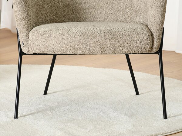 Fotoliu Baggie F (bej + negru). Promo -17%. 1109881
