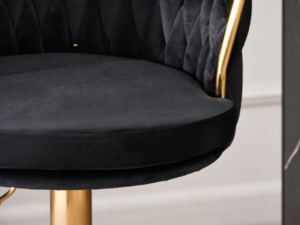 Scaun Adel (negru + auriu). Promo -13%. 1110641