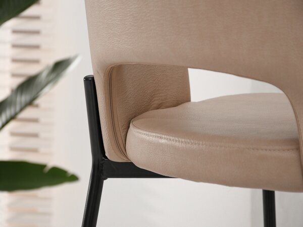 Scaun Gustav (bej + negru). Promo -14%. 1110693