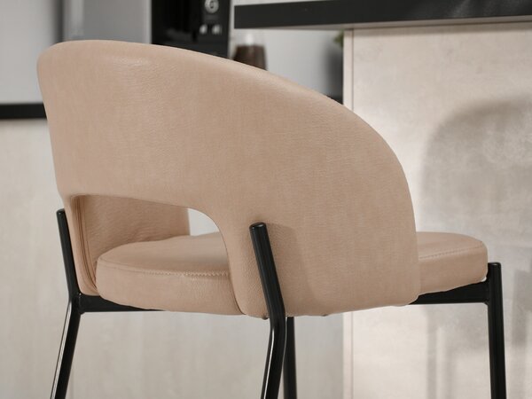 Scaun Gustav (bej + negru). Promo -14%. 1110693