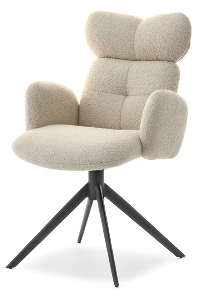 Scaun Meda (bej + negru). Promo -13%. 1111135