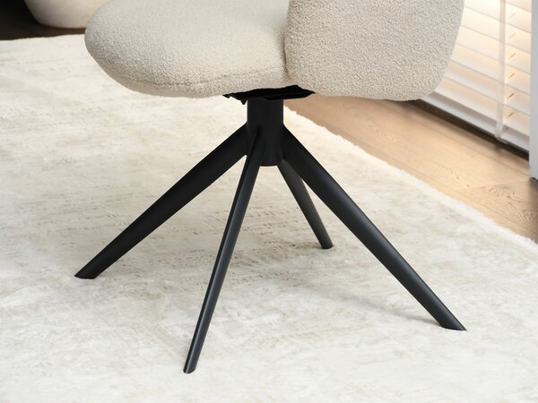 Scaun Meda (bej + negru). Promo -13%. 1111135