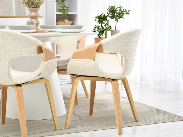 Scaun Kurt (stejar + crem). Promo -14%. 1111097