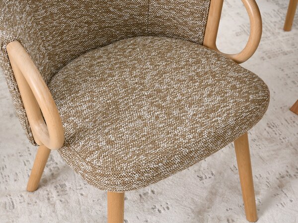 Scaun Paul (bej + stejar). Promo -14%. 1111236