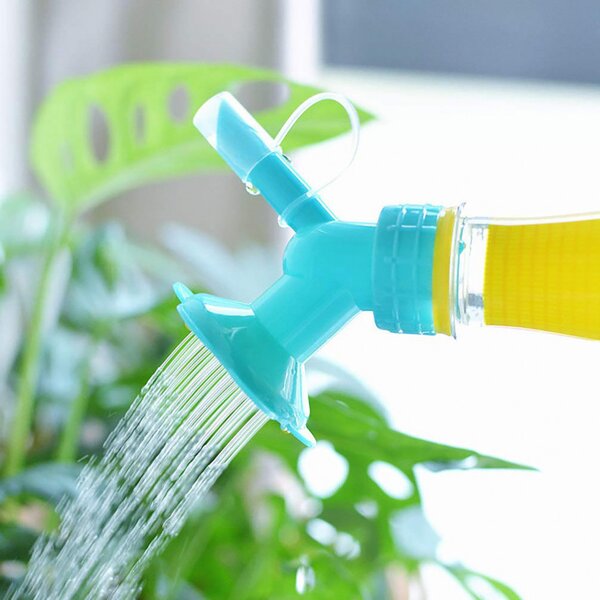 Stropitoare pentru plante in forma de floare pentru sticla Pet cu dublu rol - jet uniform de apa sau stropire