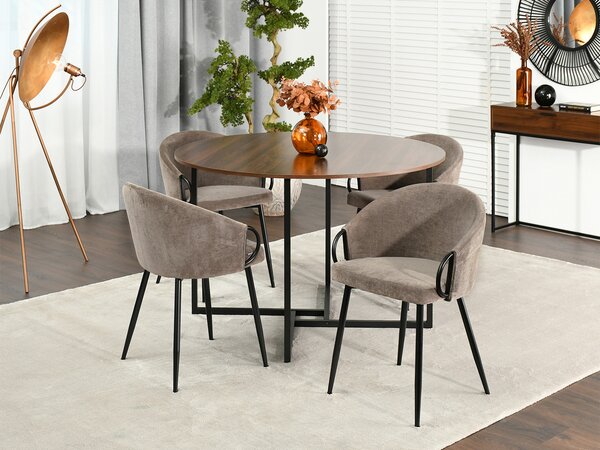 Scaun Carma K (nisipiu + negru). Promo -13%. 1111000