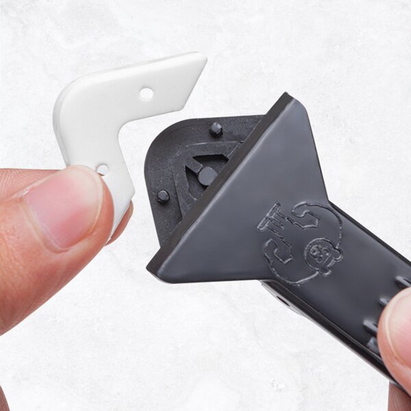 Spatula profesionala pentru intins si curatat silicon cu 5 varfuri