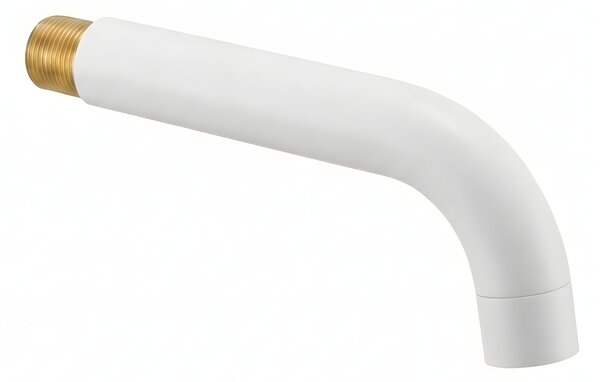 Pipă pentru baterie încastrată Rea Lungo 16 cm White