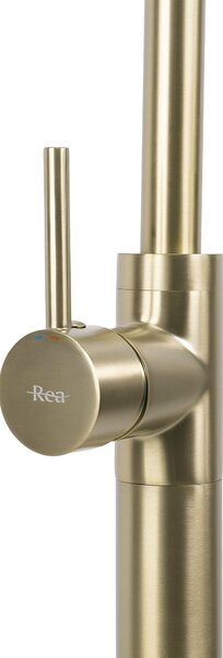 Robinet pentru lavoar Rea Lungo Brush Gold