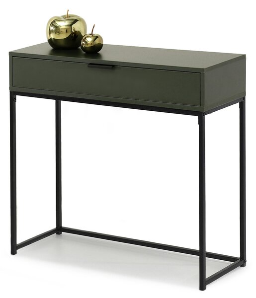 Măsuță consolă Norma M (verde + negru). Promo -20%. 1110826